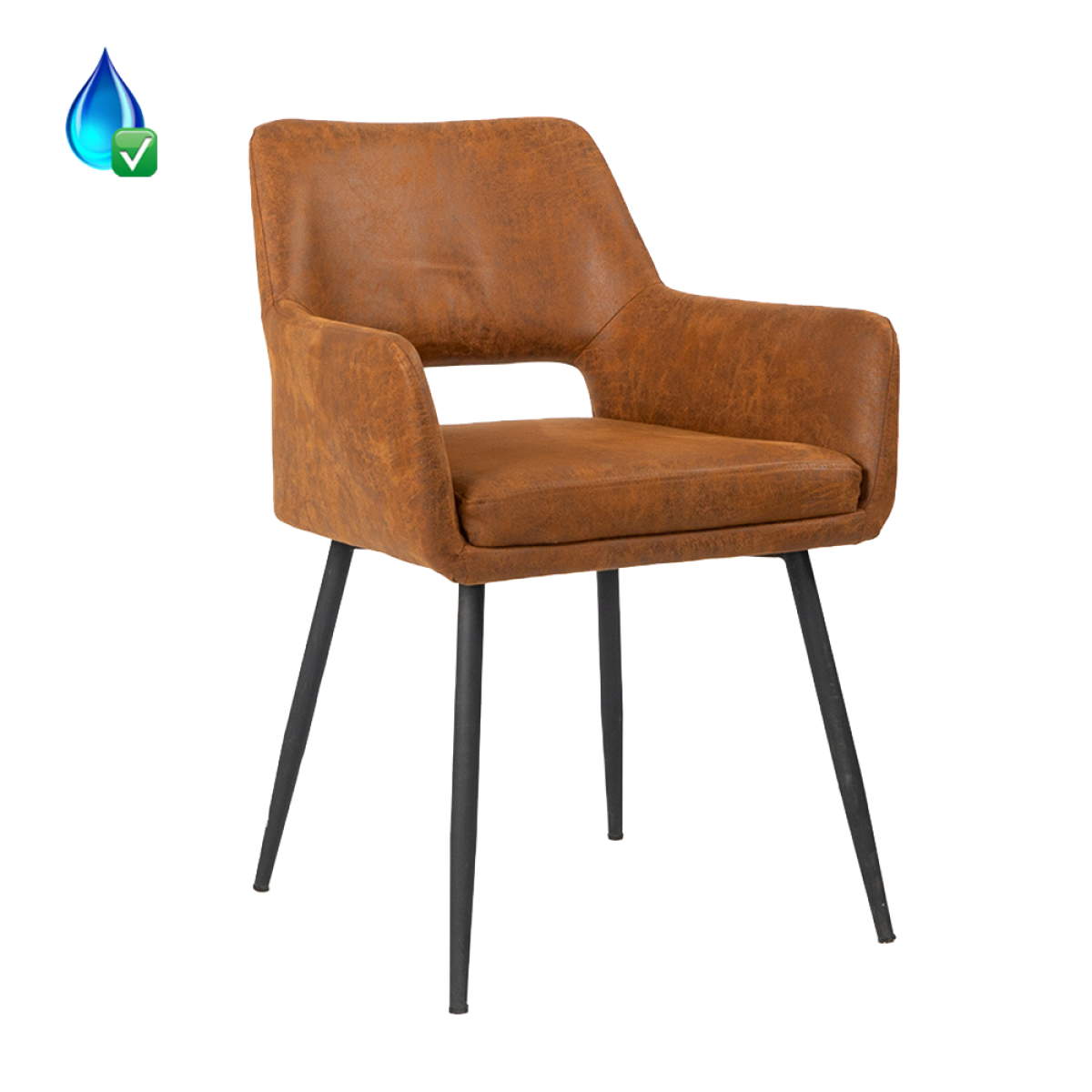 Chaise Restaurant Café Et Horeca - Chaise Industrielle Vintage Mika